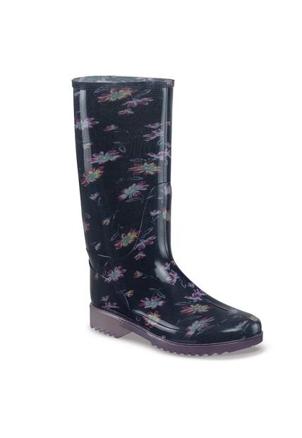 Botas Lluvia Janah Negro Croydon Para Mujer