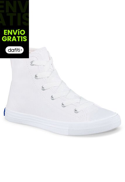 Tenis Deportivo Alto Blanco Para Hombre Croydon