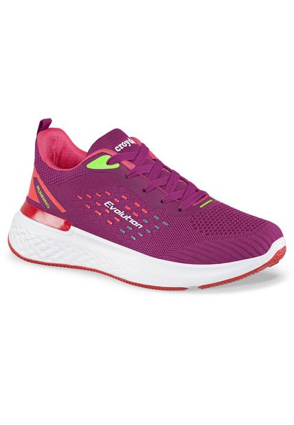 Tenis Wiral Fucsia-Rojo Para Mujer Croydon