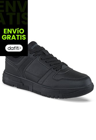 Tenis Urbanos Mixkar Negro Croydon Para Hombre Croydon