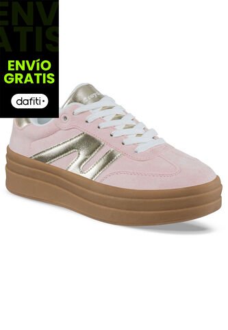 Tenis Urbanos Vintar Rosa Croydon Para Mujer Croydon