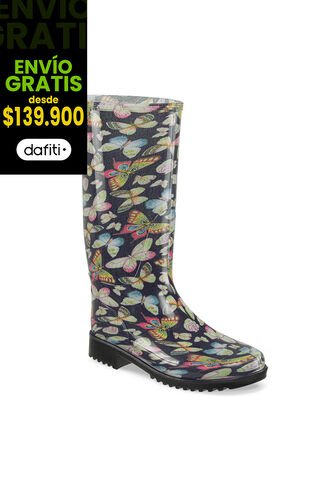 Botas Lluvia Adila Negro Para Mujer Croydon Croydon