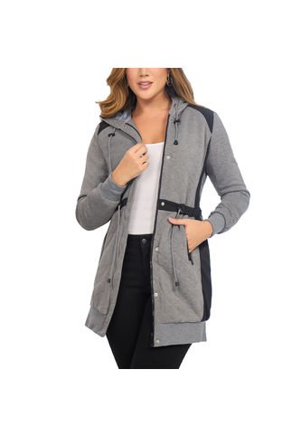 Chaqueta Livit Gris-Negro Para Mujer Croydon Croydon