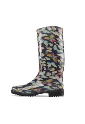 Botas Lluvia Adila Negro Para Mujer Croydon
