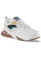 Tenis Urbanos Doter Blanco-Blanco Croydon Para Hombre de Croydon