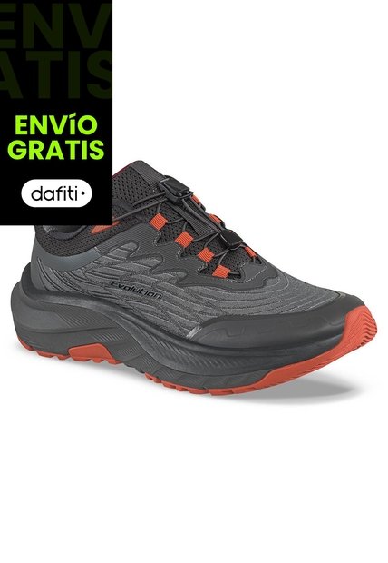 Tenis Trail Running Doger Gris Croydon Para Hombre