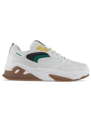 Tenis Urbanos Doter Blanco-Blanco Croydon Para Hombre