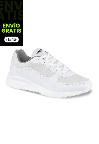 Tenis Escolares Scoil Blanco Para Niña Croydon Croydon