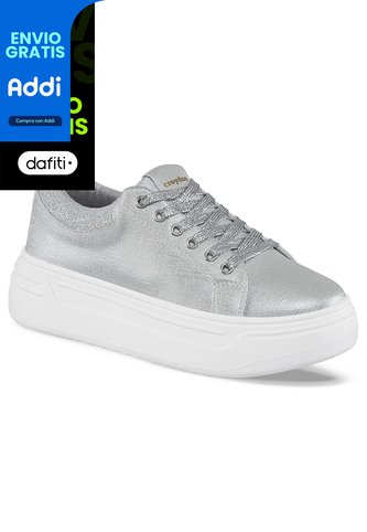 Tenis Myndi Plata Para Mujer Croydon Croydon