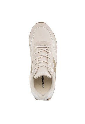 Tenis Urbanos Terniza Beige-Beige Croydon Para Mujer