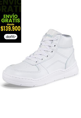 Tenis Colegio Roblo Bota Blanco Para Niño Y Niña Croydon Croydon