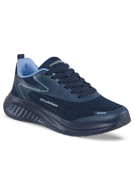 Tenis Running Nictel Azul O-Azul Para Mujer Croydon
