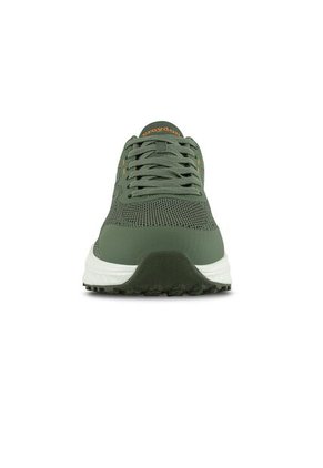 Tenis Running Oliban Verde Croydon Para Hombre