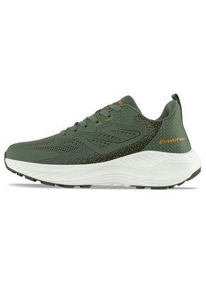 Tenis Running Oliban Verde Croydon Para Hombre