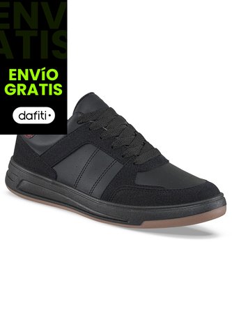 Tenis Urbanos Rolon Negro Para Hombre Croydon Croydon