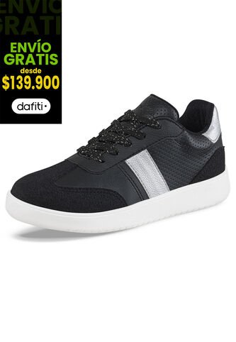 Tenis Casuales Phoebe 2 Negro Para Niña Croydon Croydon