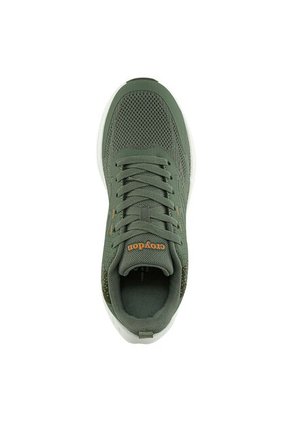 Tenis Running Oliban Verde Croydon Para Hombre