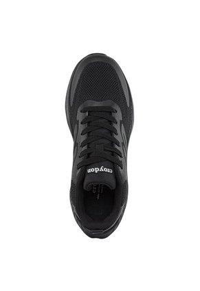 Tenis Running Oliban Negro-Negro Croydon Para Hombre