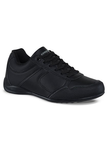 Tenis Escolares Skolary Negro Para Niña Y Niño Croydon