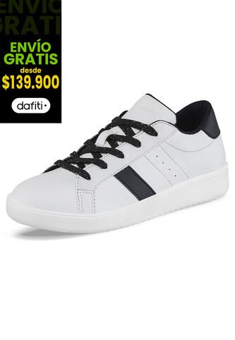 Tenis Casuales Gregg Negro Para Niña Croydon Croydon