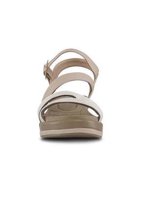 Sandalias Sindy Beige-Bla Para Mujer Croydon