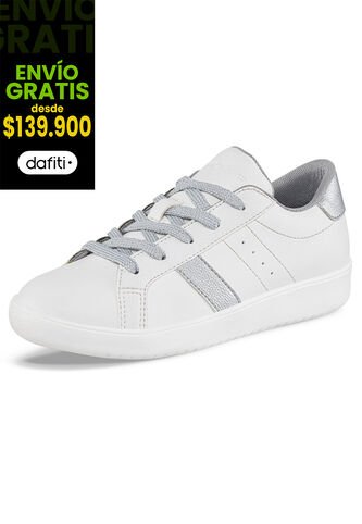 Tenis Casuales Gregg Plata Para Niña Croydon Croydon
