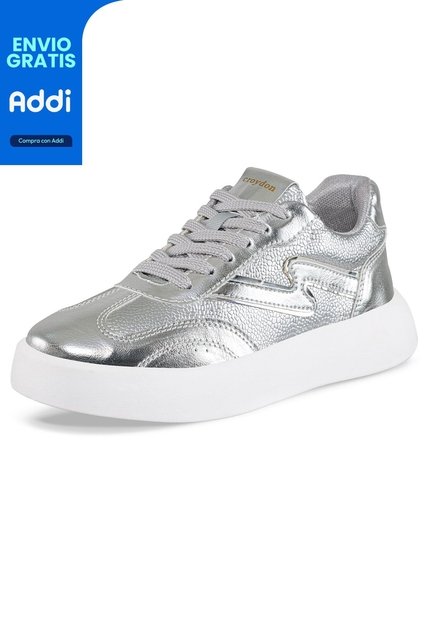 Tenis Hydra Plata Para Mujer Croydon