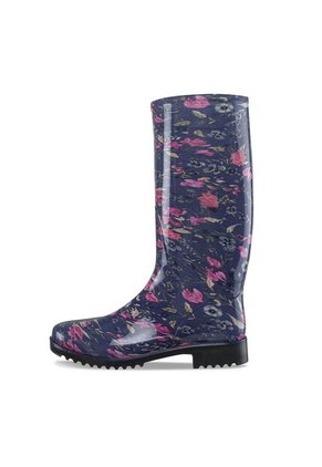 Botas Lluvia Nurul Azul Para Mujer Croydon