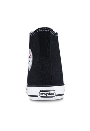 Tenis Discovery Alto Negro Para Hombre Y Mujer Croydon