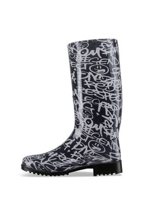 Botas Lluvia Rim Negro Croydon Para Mujer