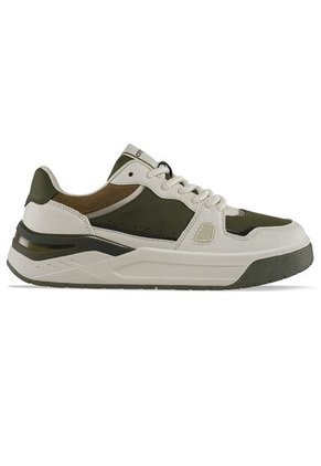 Tenis Urbanos Bavar Beige-Verde Croydon Para Hombre
