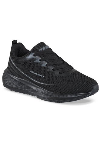Tenis Running Lipus Negro-Gris Para Mujer Croydon Croydon