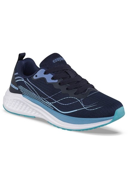 Tenis Running Zuni Azul Osc Croydon Para Niño