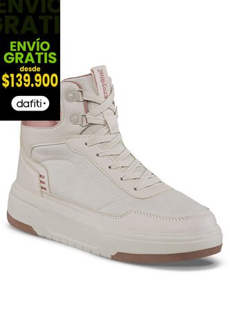 Tenis Urbanos Hyzara Beige Para Mujer Croydon Croydon