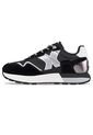 Tenis Urbanos Terniza Negro-Plata Croydon Para Mujer de Croydon