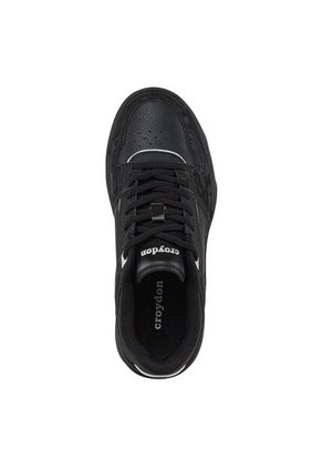 Tenis Urbanos Llodest Negro Croydon Para Mujer