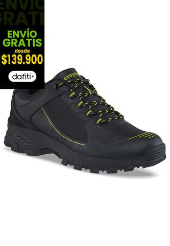 Zapatos Outdoor Zylera Negro Para Hombre Croydon Croydon