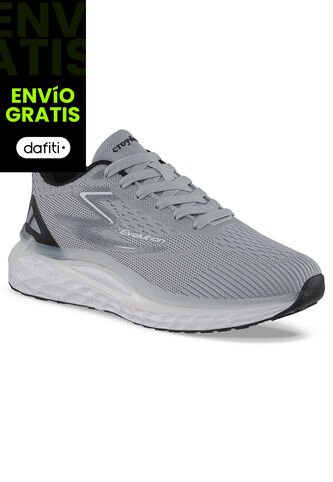 Tenis Running Zatix Gris Para Mujer Croydon Croydon