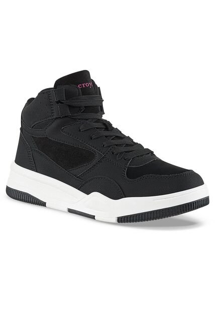 Tenis Urbanos Zedroni Negro Croydon Para Mujer