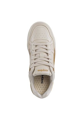 Tenis Urbanos Derme Beige-Café Croydon Para Mujer