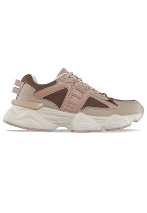 Tenis Urbanos Nado Beige-Café Croydon Para Mujer