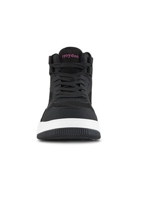 Tenis Urbanos Zedroni Negro Croydon Para Mujer