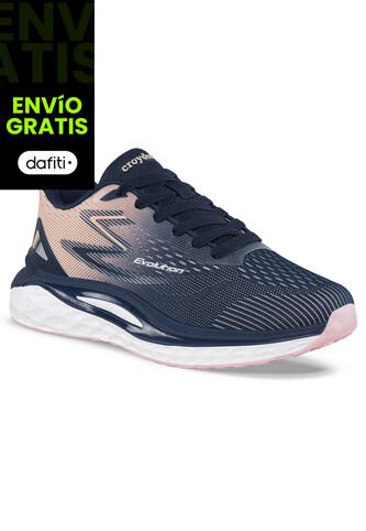 Tenis Running Zatix Azul Osc Para Mujer Croydon Croydon