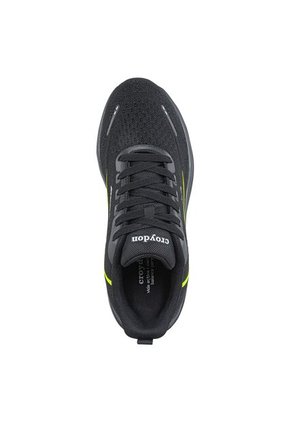 Tenis Running Fardo Negro Croydon Para Hombre