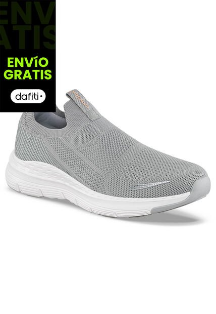 Tenis Running Krylax Gris Para Mujer Croydon