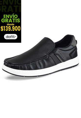 Tenis Casuales Fred Negro Para Hombre Croydon Croydon