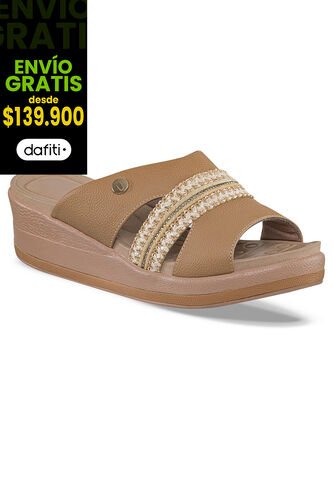 Sandalias Tacón Alfonsina Café Para Mujer Croydon Croydon