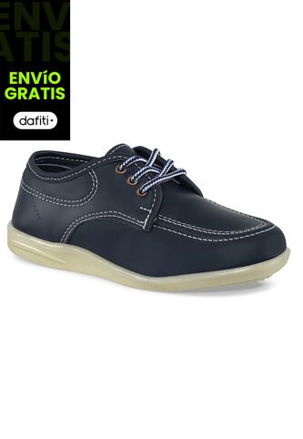 Zapatos Escolares Bachiller Azul Para Niña Croydon Croydon