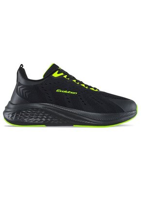 Tenis Running Armal Negro-Verde Croydon Para Hombre