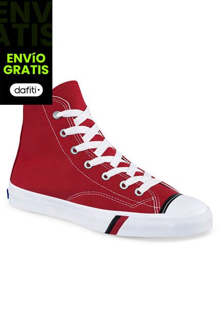 Tenis Royal Hi Cut Rojo Para Hombre Croydon